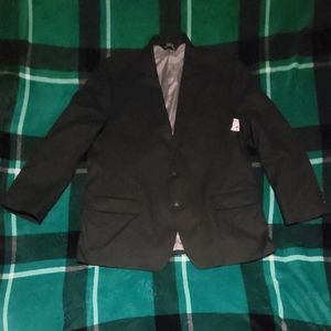 🔥🔥HP🔥🔥4-22-24🔥🔥NWT MENS 2 BUTTON BLAZER BLACK SIZE M